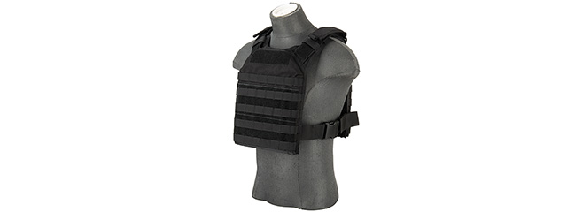 Flyye Industries 1000D Cordura MOLLE PC Tactical Vest (MED) (BLACK)