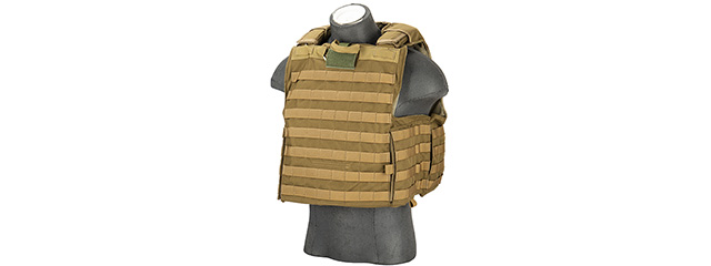 Flyye Industries 1000D Maritime Force Recon Vest (LRG) COYOTE BROWN