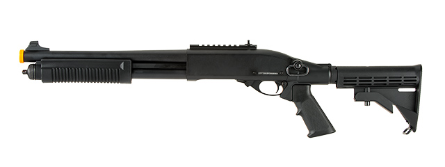 JAG ARMS SCATTERGUN TS AIRSOFT GAS SHOTGUN (BLACK)