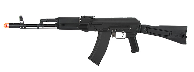 KWA AKR-74M AEG ELECTRIC RECOIL ERG AK74 EBB AIRSOFT RIFLE - BLACK