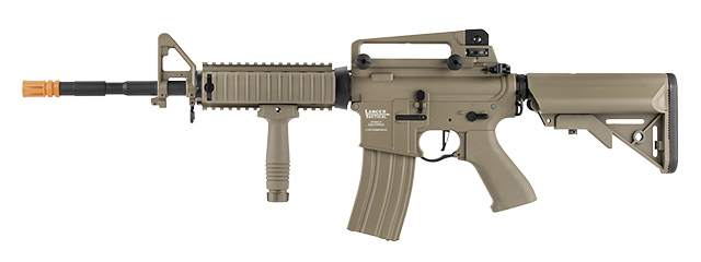 LANCER TACTICAL LT-04 PROLINE SERIES M4 RIS AIRSOFT AEG [HIGH FPS] (TAN)