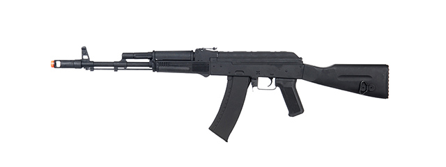 Lancer Tactical Full Metal AK104 Full Stock AEG (Black)