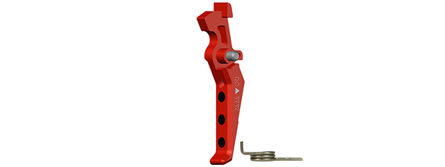 CNC Aluminum Advanced AEG Trigger (Style E) (Red)