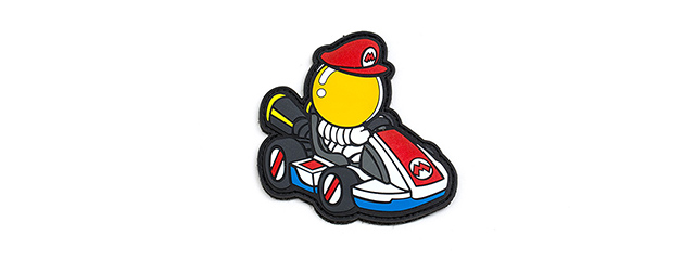 APRILLA DESIGN PVC IFF HOOK & LOOP POP CULTURE SERIES PATCH (MODEL: APEX KART)