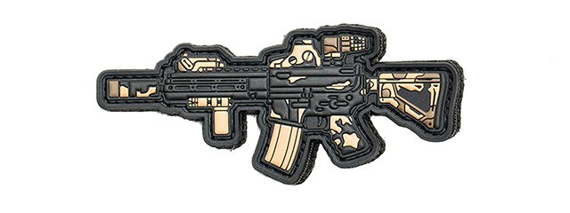 APRILLA DESIGN PVC IFF HOOK AND LOOP MODERN WARFARE SERIES PATCH (GUN: 416 LIMITED EDITION)