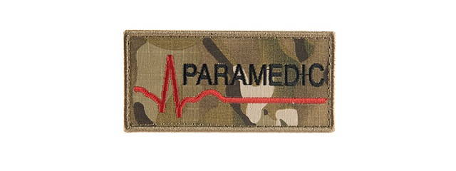 G-FORCE PARAMEDIC EMBROIDERED MORALE PATCH