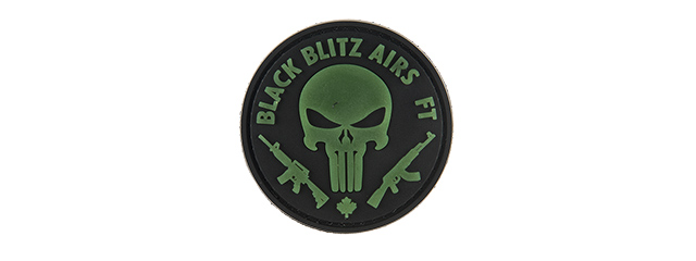 G-FORCE BLACK BLITZ AIRS FT PVC MORALE PATCH