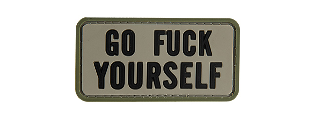 G-FORCE GO F*** YOURSELF PVC MORALE PATCH