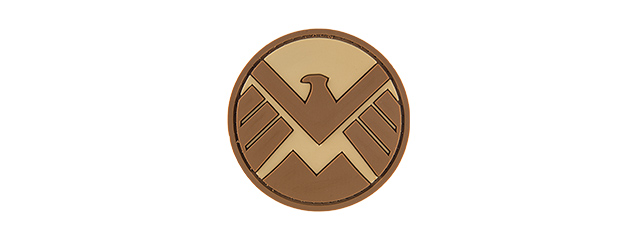 G-FORCE S.H.I.E.L.D. PVC MORALE PATCH (TAN)