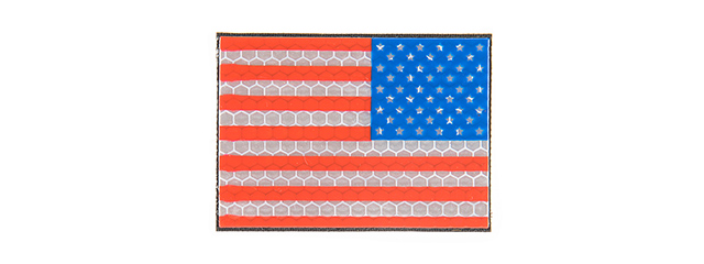 G-FORCE AMERICAN FLAG REFLECTIVE MORALE PATCH [RIGHT SIDE]