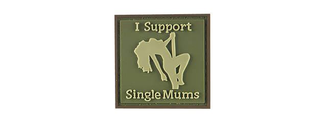 G-FORCE I SUPPORT SINGLE MUMS PVC MORALE PATCH