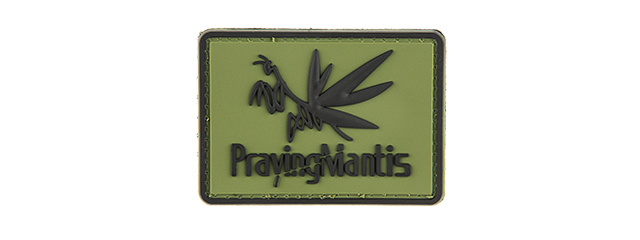 G-FORCE PRAYING MANTIS MORALE PATCH PVC MORALE PATCH (OD GREEN)