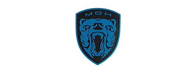 G-FORCE MEDAL OF HONOR MOH GRIZZLY PVC PATCH