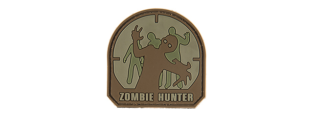 G-FORCE ZOMBIE HUNTER PVC MORALE - SMALL (BROWN)