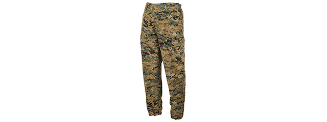 PROPPER UNIFORM RIPSTOP REINFORCED MILSPEC BDU PANTS MEDIUM - (WOODLAND DIGITAL)