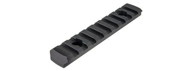 RANGER ARMORY 9-SLOT ALUMINUM PICATINNY RAIL SECTION FOR M-LOK (BLACK)