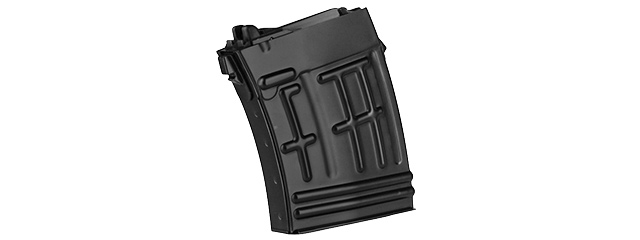 WE Tech 20rd SVD Gas Blowback Rifle GBBR Airsoft Magazine (BLACK)