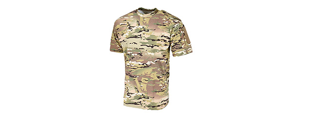 Lancer Tactical Airsoft Ripstop PC T-Shirt [Large] (CAMO)