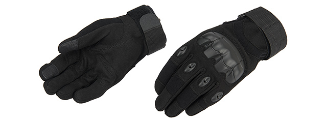 Lancer Tactical Airsoft Tactical Hard Knuckle Gloves [XL] (BLACK)