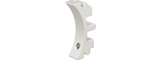 Airsoft Masterpiece Aluminum Puzzle Front Curve Short Trigger (SILVER)
