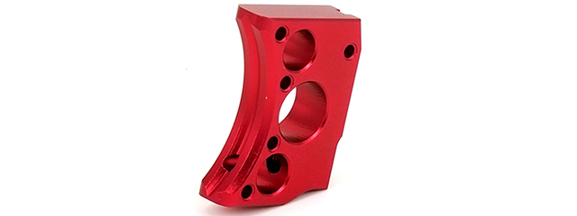 Airsoft Masterpiece Aluminum Trigger Type 12 for Hi-Capa Pistols (RED)