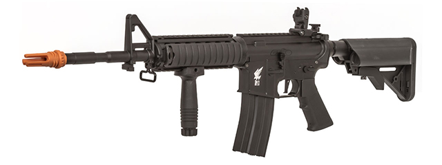 APEX Airsoft Fast Attack RIS M4 Carbine AEG Rifle [Metal] (BLACK)