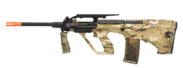 Army Armament Polymer AUG Civilian AEG Airsoft Rifle w/ Top Rail (CAMO)