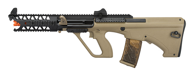 Army Armament AUG 7" Raptor AEG Airsoft Rifle (TAN)