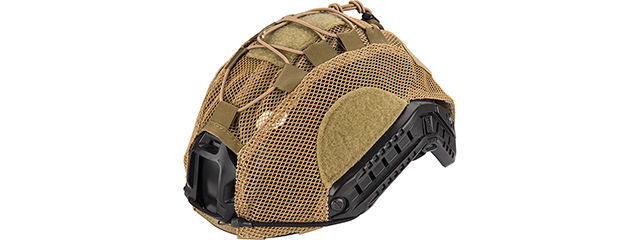 Lancer Tactical BUMP Helmet Cover [Large] (TAN)