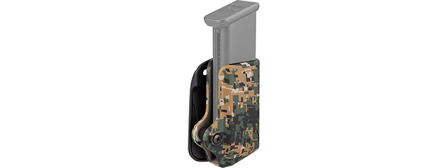 Lancer Tactical Single Magazine Pouch for Glock 17 (DIGITAL WOODLAND)