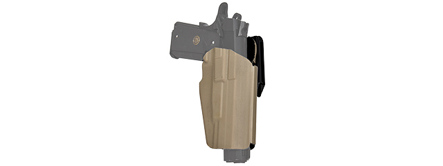 Emerson Gear Universal Hard Shell Pistol Holster w/ Belt Clip [Right Handed] (DARK EARTH)
