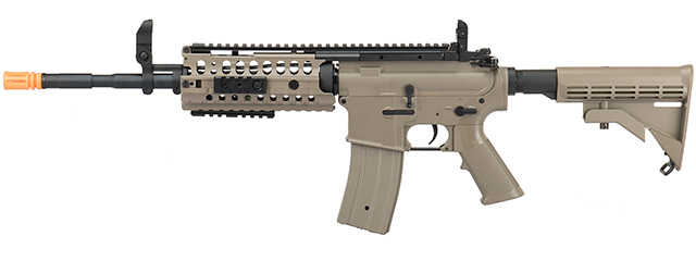 JG SR16 M4 Enhanced Carbine AEG Airsoft Rifle (TAN)