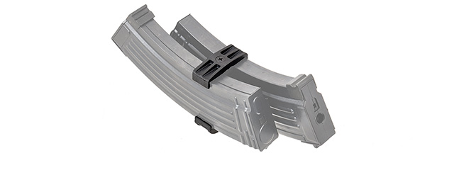 LCT AIrsoft AK47 Double Magazine Clip (BLACK)