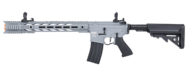 Lancer Tactical ProLine M4 SPR Interceptor Airsoft AEG Rifle (Color: Gray)