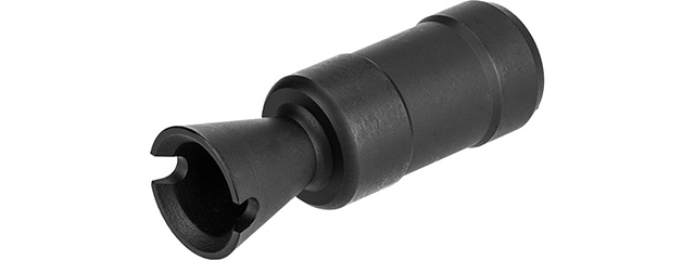 WellFire AK74U Airsoft Flash Hider [22mm CCW] (BLACK)