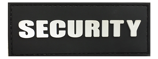 G-Force Security PVC Morale Patch (BLACK)