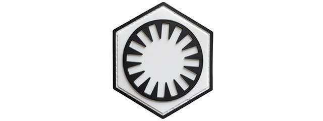 G-Force First Order PVC Morale Patch (WHITE)