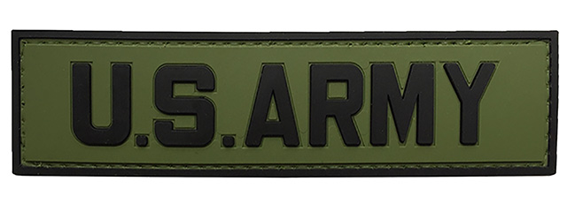 G-Force U.S. Army PVC Morale Patch (OD/BLACK)