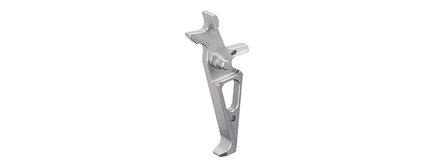 Retro Arms CNC Aluminum Trigger for M4 / M16 AEG Rifles (Type B) (SILVER)