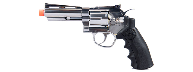 SRC 4" Titan Full Metal CO2 Airsoft Revolver (SILVER)