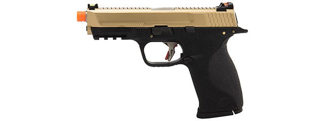 WE Tech Big Bird W.E.T Full Metal Gas Blowback Airsoft Pistol (TITANIUM GOLD)