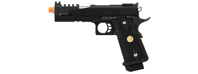 WE Tech Hi Capa 5.1 "Dragon" M1911 Gas Blowback Airsoft Pistol (BLACK)