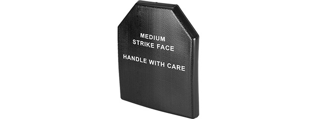 Dummy SAPI Medium Ballistic Plate (Color: Black)