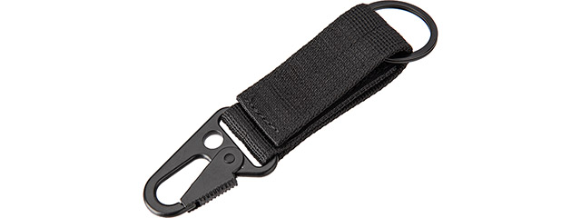 Tactical Wristlet Keychain (Color: Black)