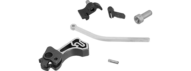 Airsoft Masterpiece CNC Steel Hammer & Sear Set for Marui Hi-Capa Gas Pistols (Two Tone)