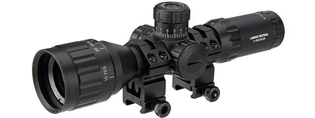 Lancer Tactical 3-9X32 AOIR Scope (Black)