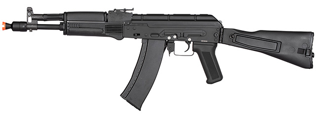 Double Bell AK-105 Airsoft AEG Rifle w/ Foldable Stock (BLACK)