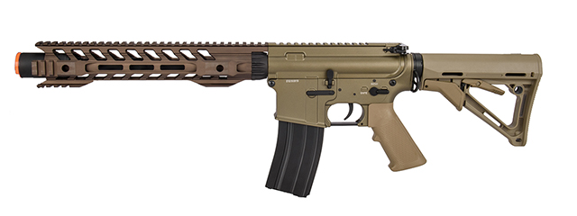 Double Bell M4 12-Inch RIS Airsoft AEG Rifle, Tan