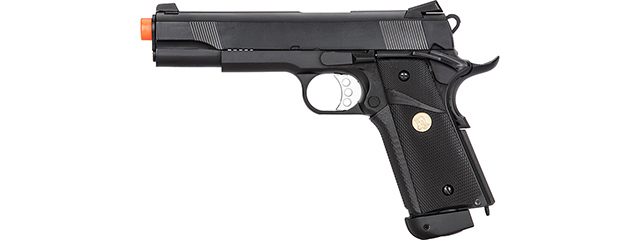 Double Bell M1911 CO2 Blowback MEU Airsoft Pistol [Polymer] (BLACK)