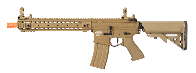 Lancer Tactical Proline LT-24 M4 12" Rail AEG Rifle, Tan